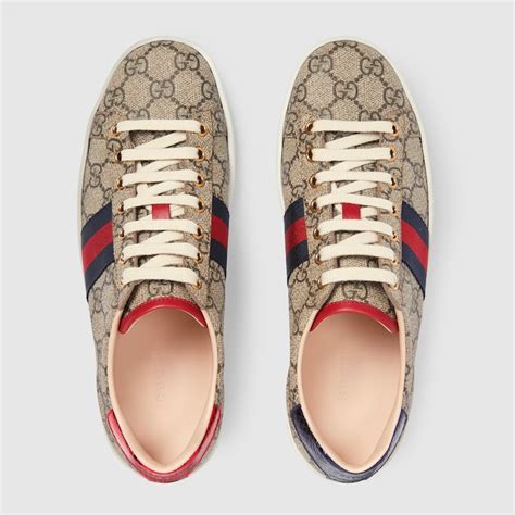 gucci gold ace sneakers|gucci ace gg suede sneakers.